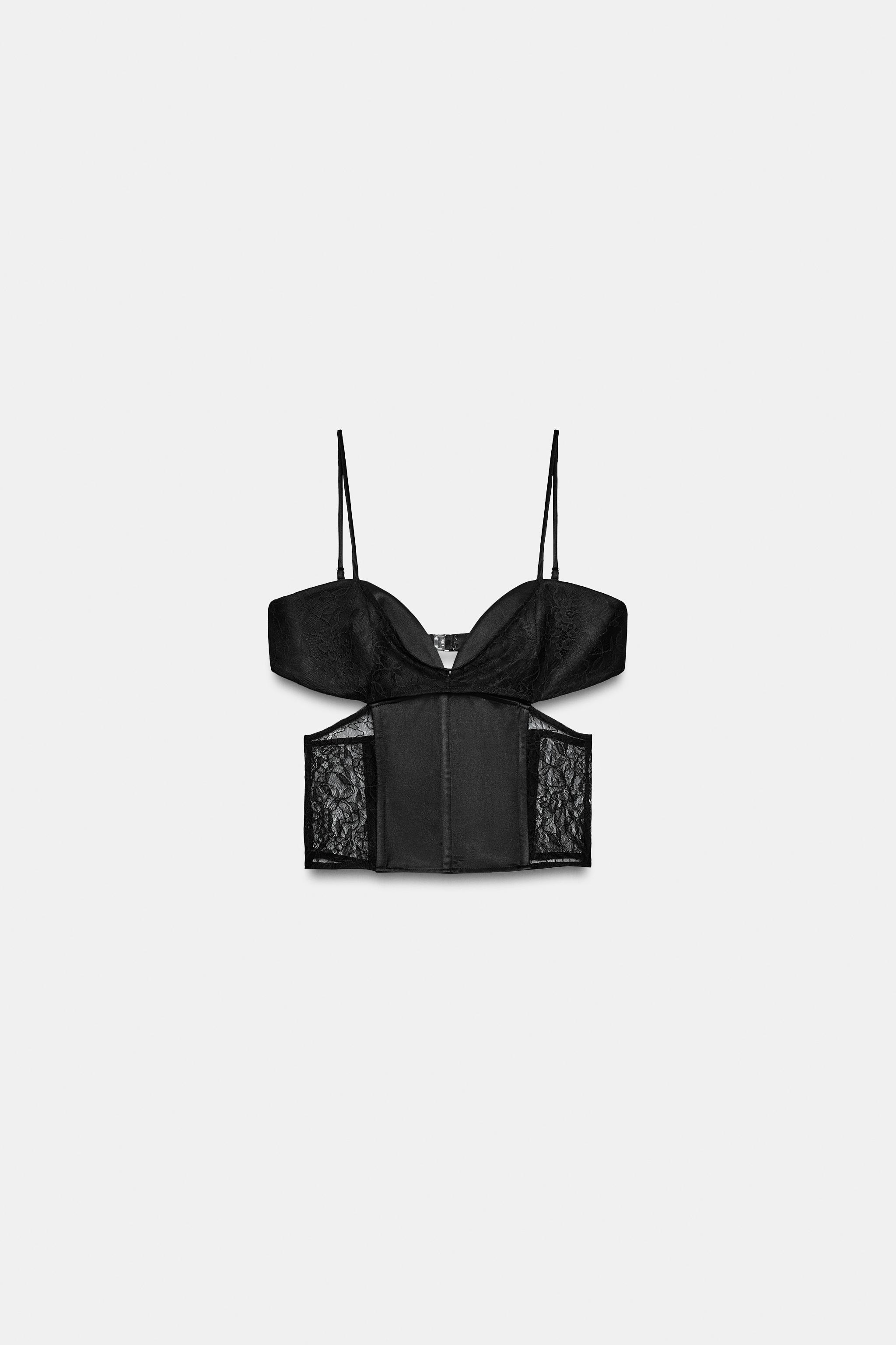 LACE CORSET TOP